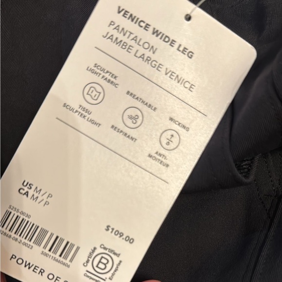 Athleta Venice Wide Leg // Black #982868 - Picture 9 of 16